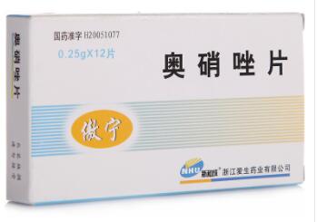 傲寧 奧硝唑片0.25g*12片